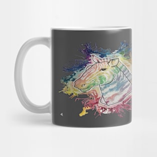 crayon zebra Mug